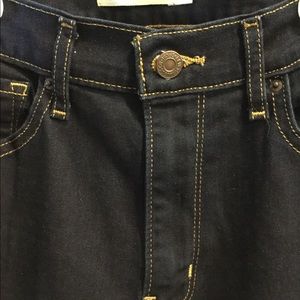 Levi's 724 High Rise Women's Straight Leg Jeans - Dark Blue